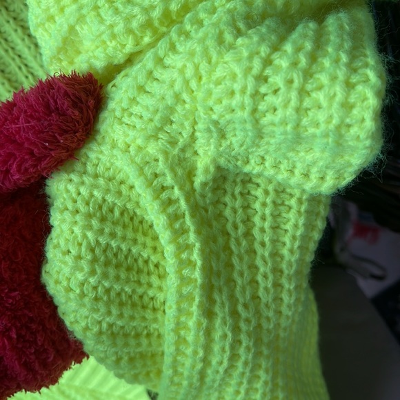 Rue 21 Polly Esther Neon Sweater XL - Picture 6 of 8